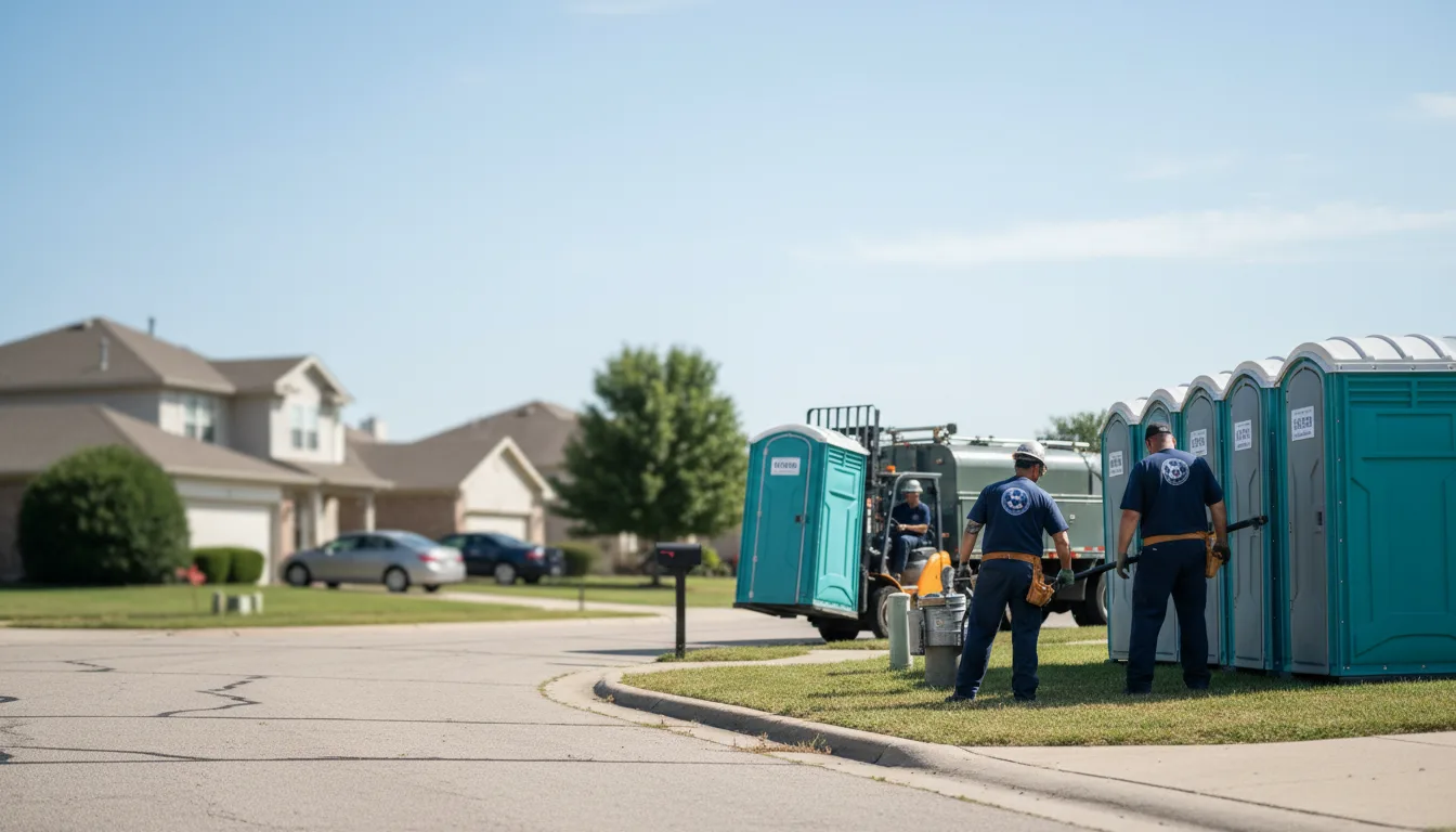 Porta Potty Rental in Concordia, KS near me